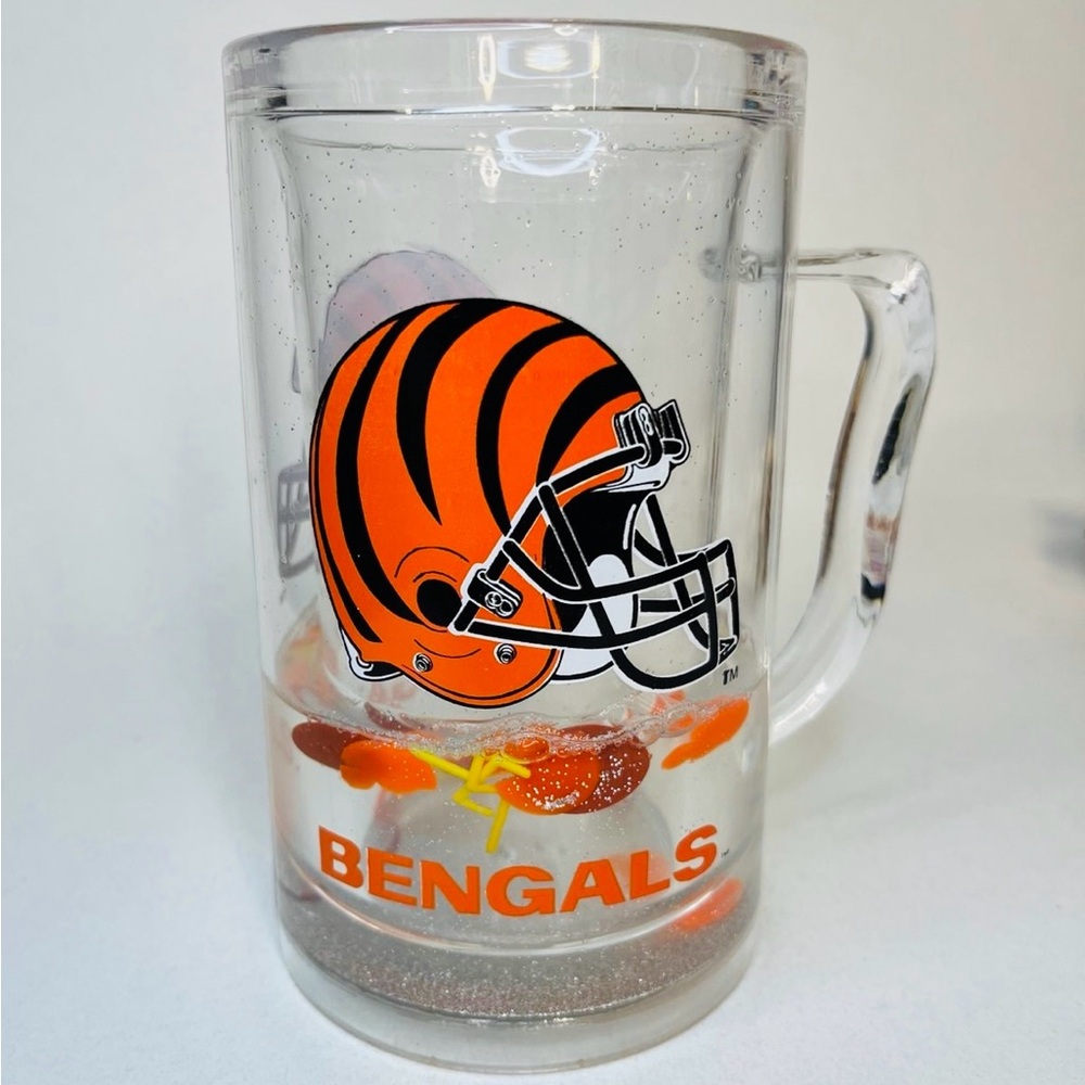 NFL Cincinnati Bengals Insulated Drinking Mug ~ Vintage ~ Football